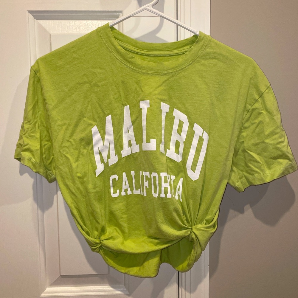 Malibu Knotted Tee Small